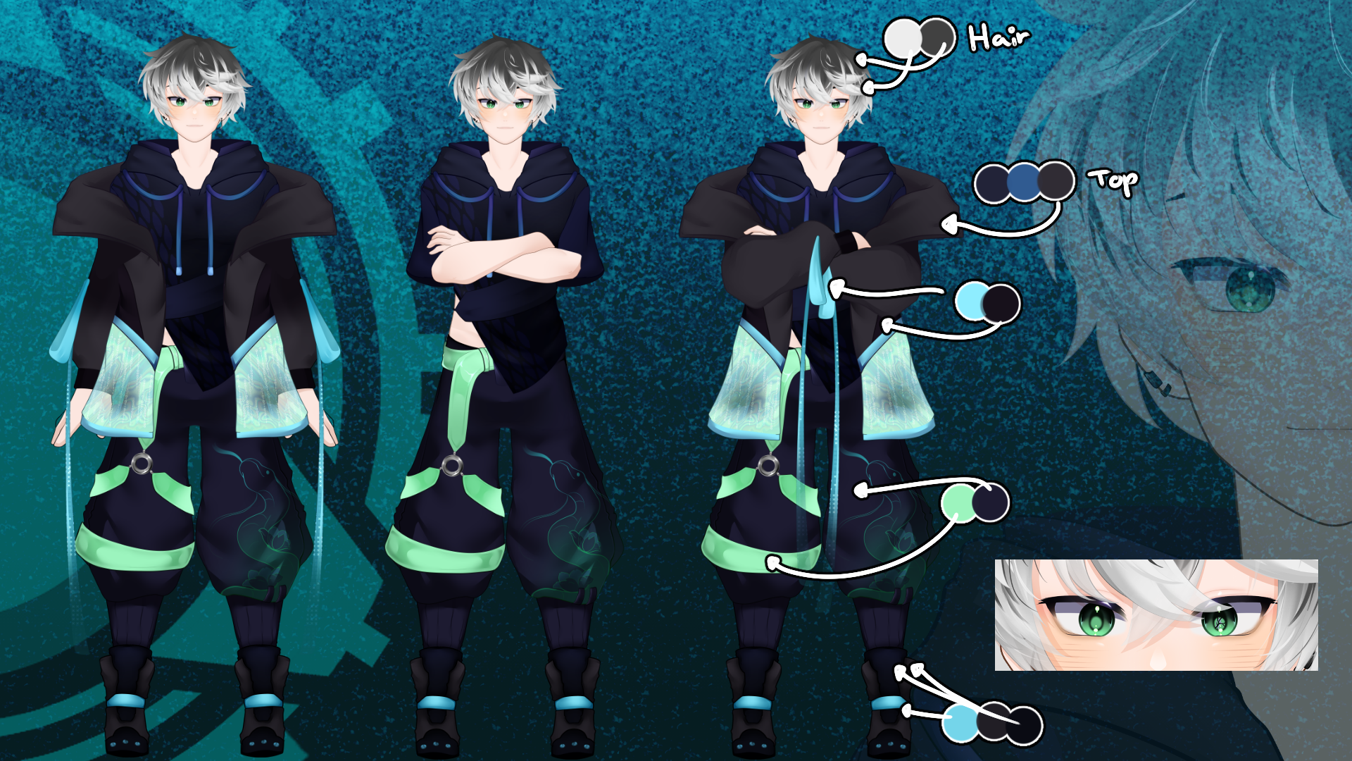 Character Reference Sheet von ProjectAin